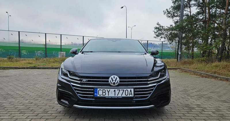 Volkswagen Arteon cena 128000 przebieg: 76400, rok produkcji 2018 z Bydgoszcz małe 254